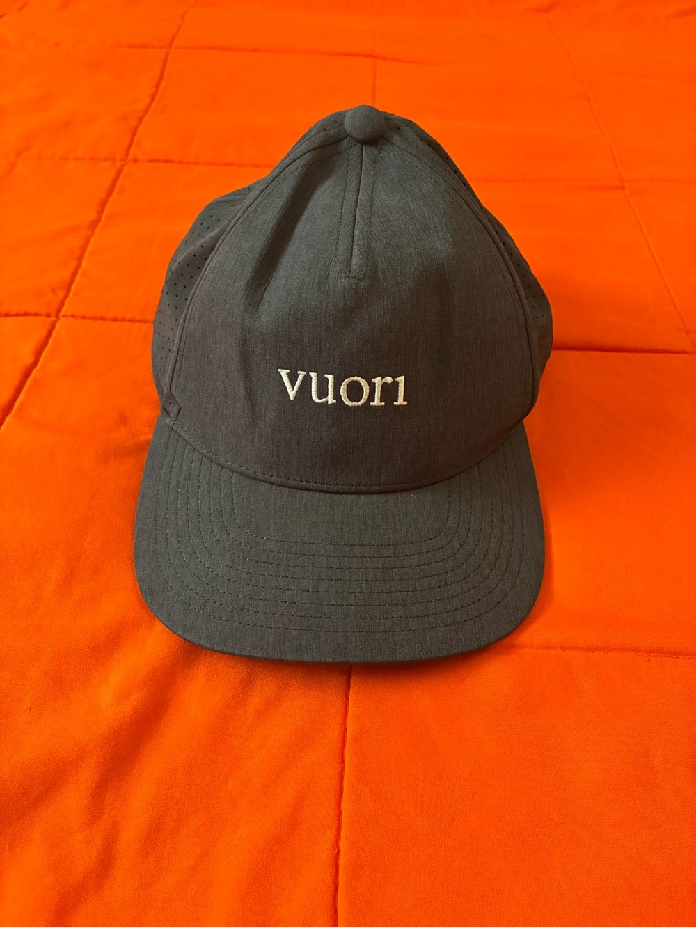 Vuori Performance Hat Mens Blue  Unisex One Size